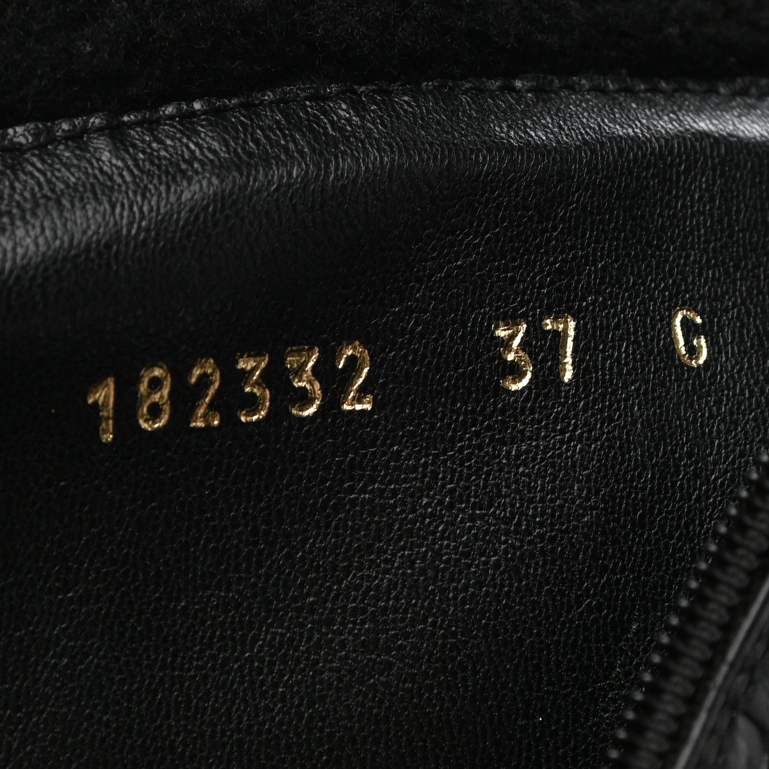 Gucci Guccissima Signature High Boots 37 Black 7 of 7