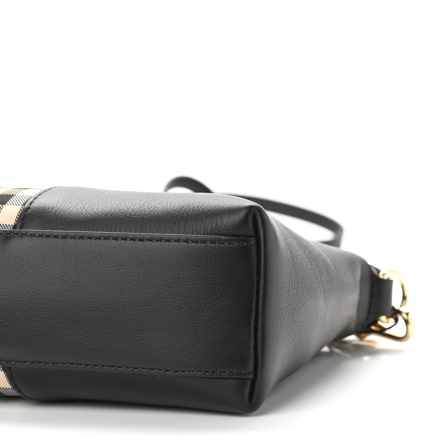 Horseferry Check Small Chichester Crossbody Clutch Bag Black