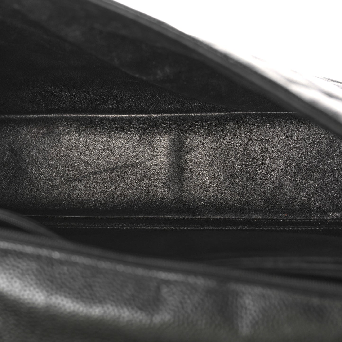 Caviar Quilted Jumbo Single Flap Black