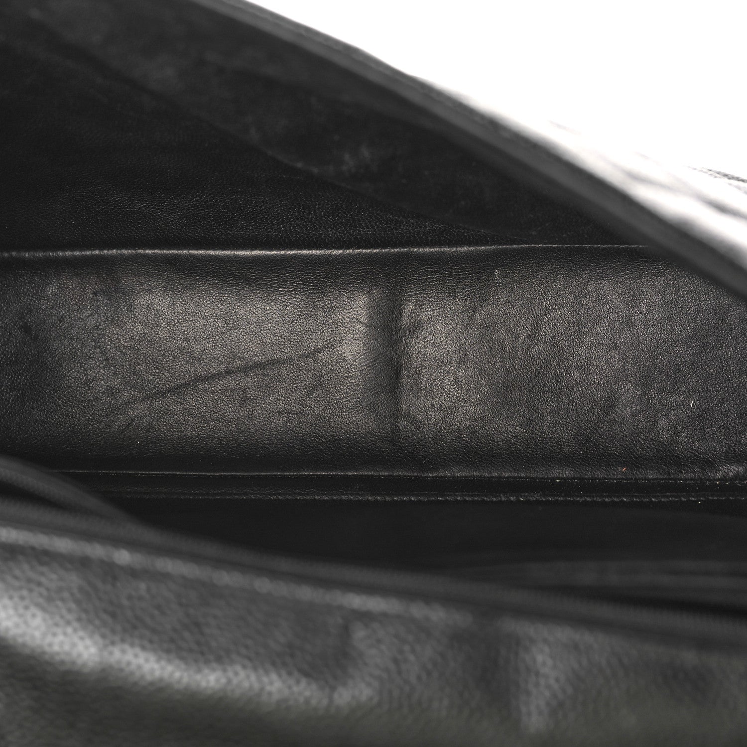 Chanel Caviar Quilted Jumbo Single Flap Black 5 of 11
