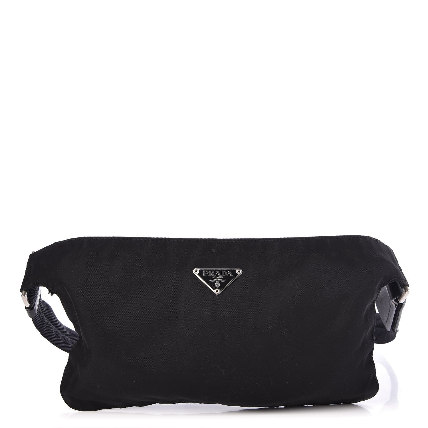 Prada Tessuto Nylon Belt Bag Black 1 of 10