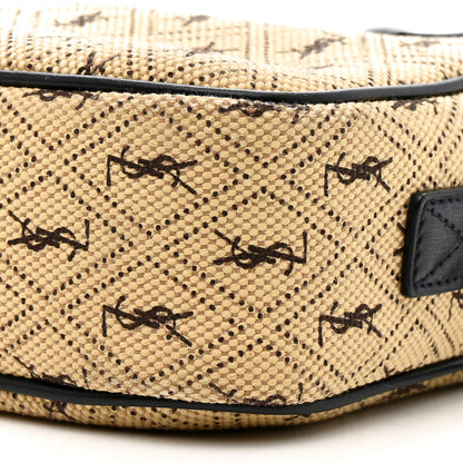 Saint Laurent Canvas Monogram All Over Camera Bag Beige 10 of 11