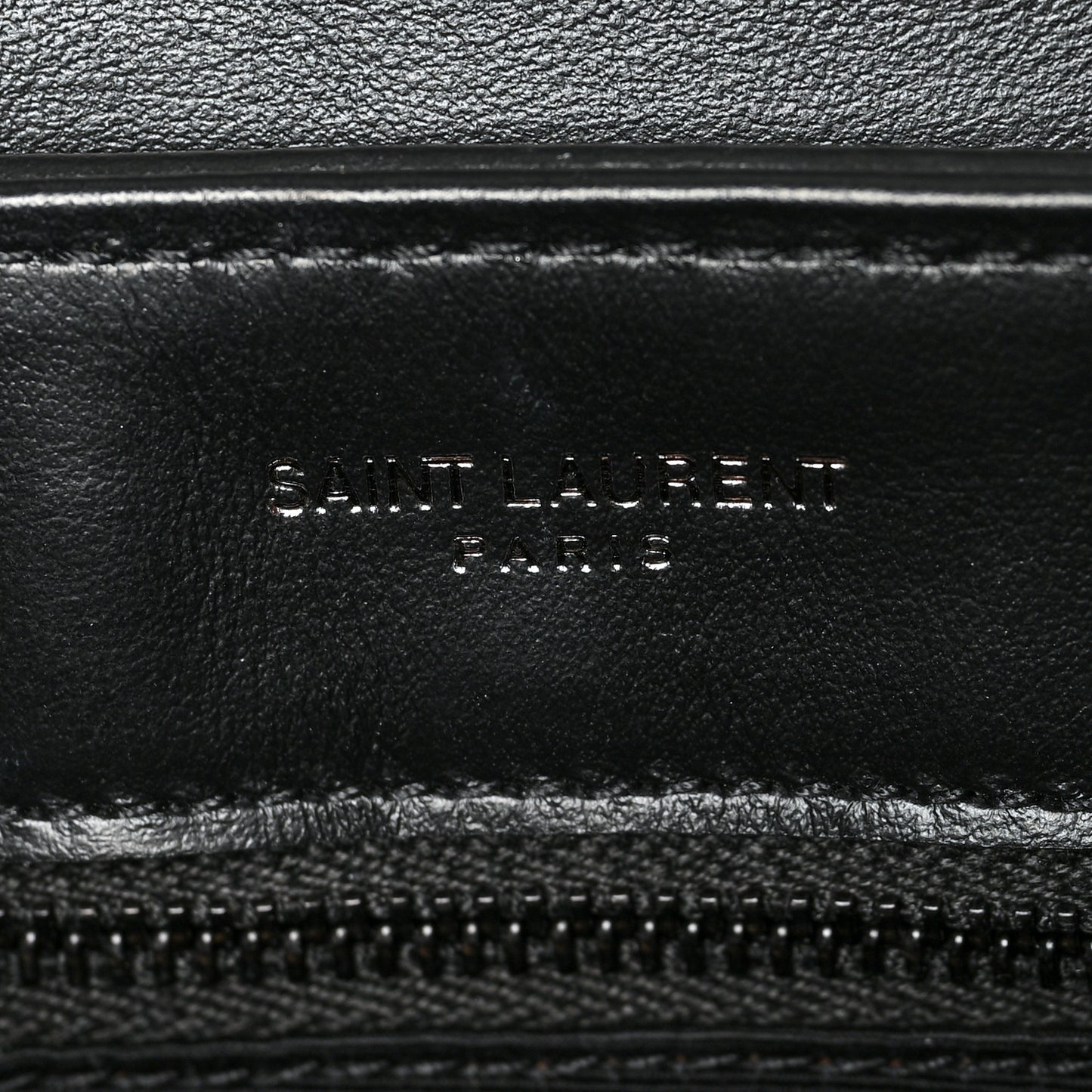 Calfskin Y Quilted Monogram Toy Loulou Crossbody Bag Black