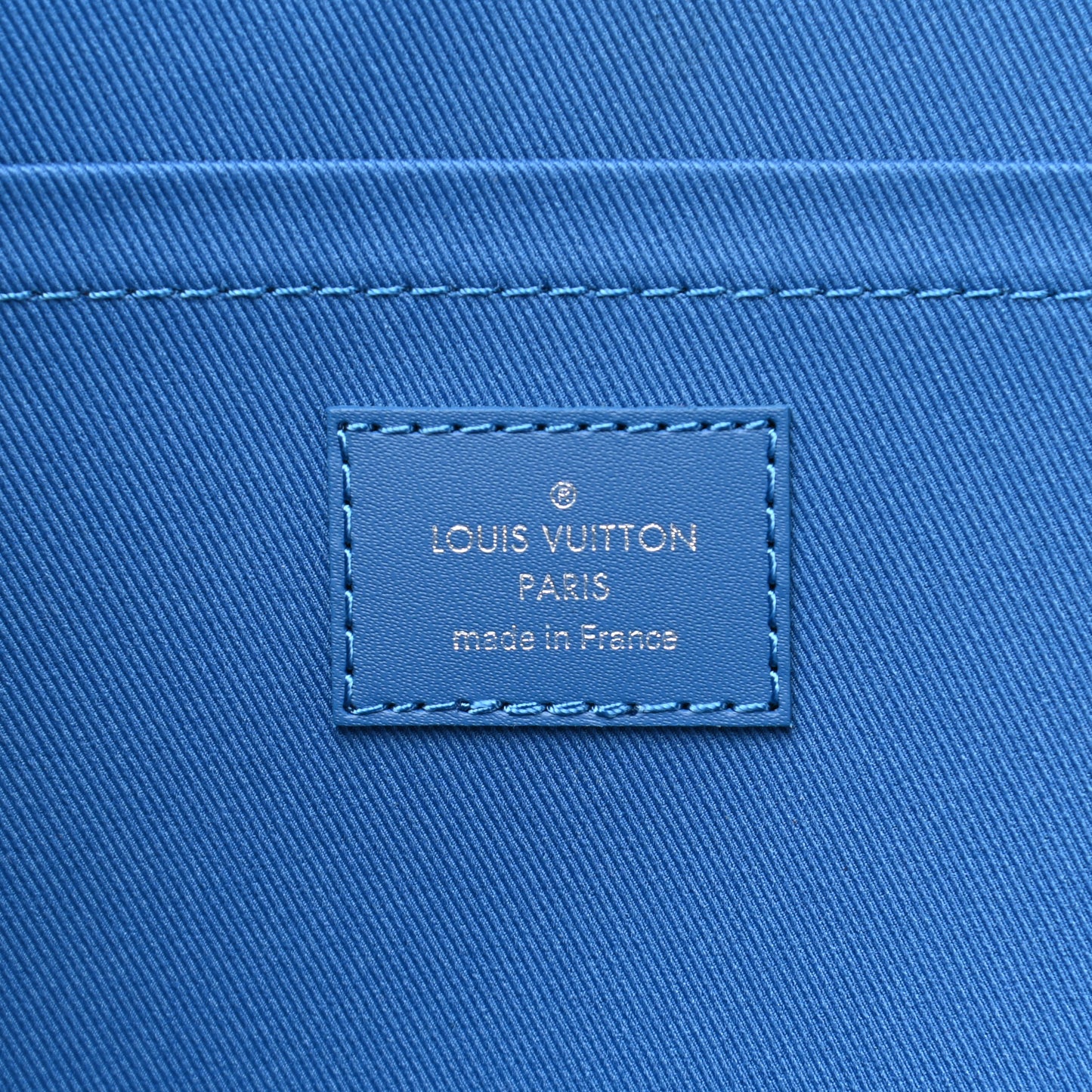 Damier Graphite Pochette Jour GM Bleu