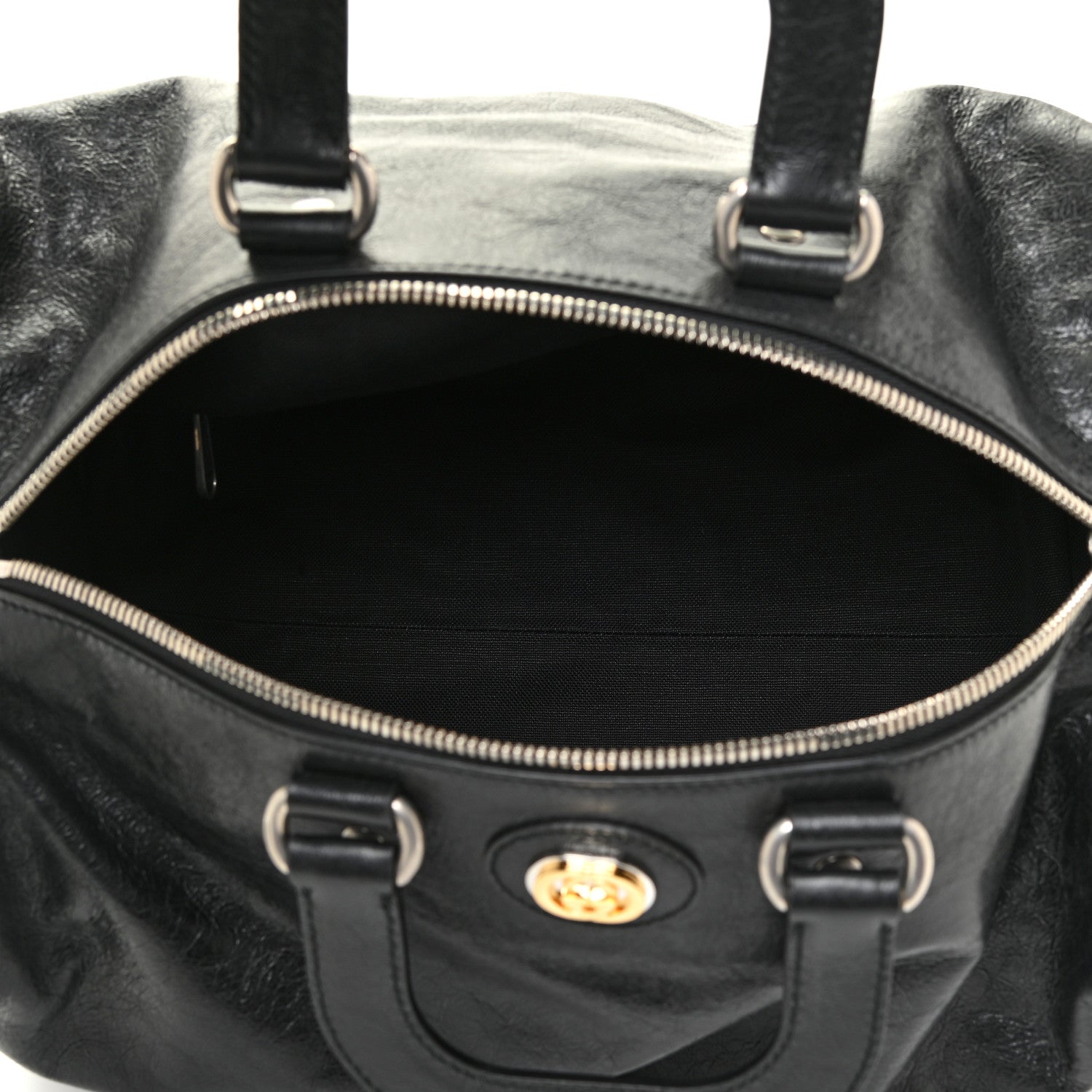 Gucci Fluffy Calfskin Morpheus Convertible Backpack Black 6 of 15