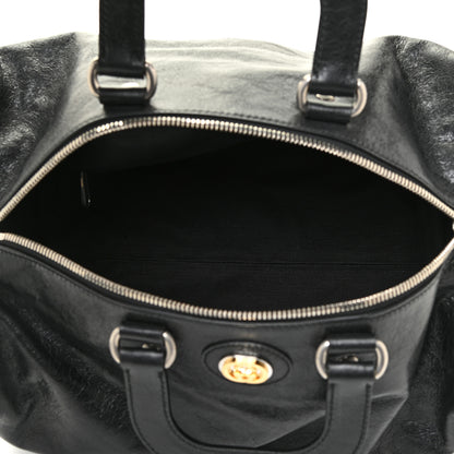 Gucci Fluffy Calfskin Morpheus Convertible Backpack Black 6 of 15