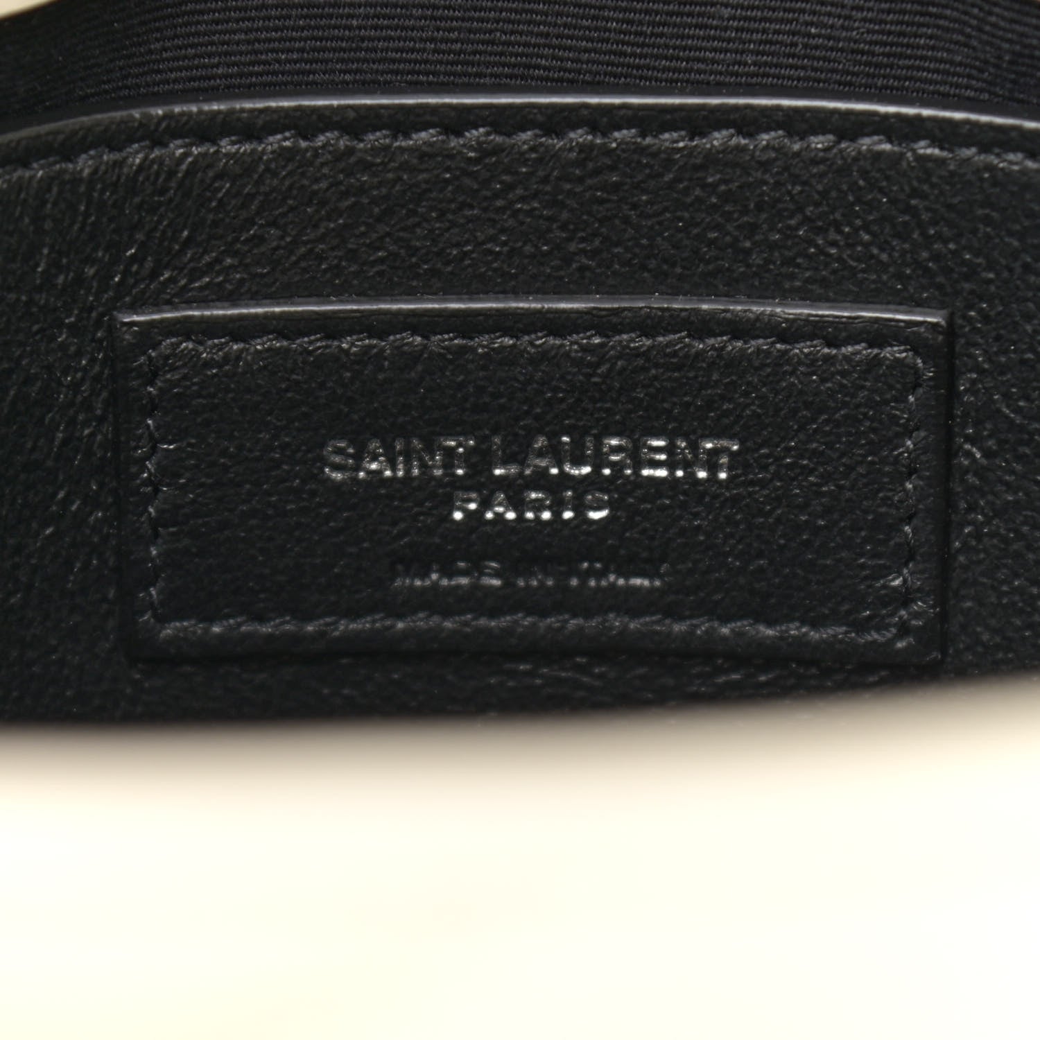 Saint Laurent Calfskin Y Quilted Monogram Small Loulou Chain Satchel Ivory 7 of 11