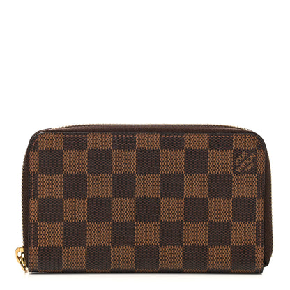 Louis Vuitton Damier Ebene Zippy Compact Wallet 1 of 8