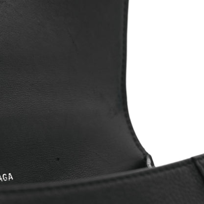 Balenciaga Grained Calfskin Small Hourglass Top Handle Bag Black 13 of 18