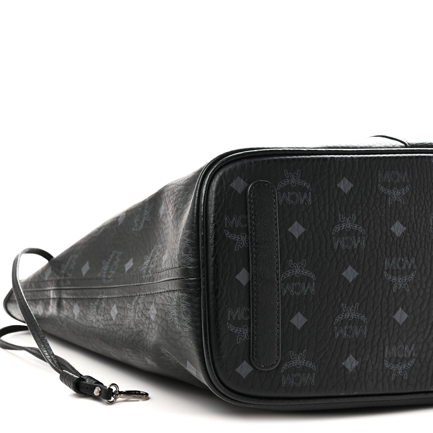 Visetos Medium Liz Reversible Shopper Tote Black