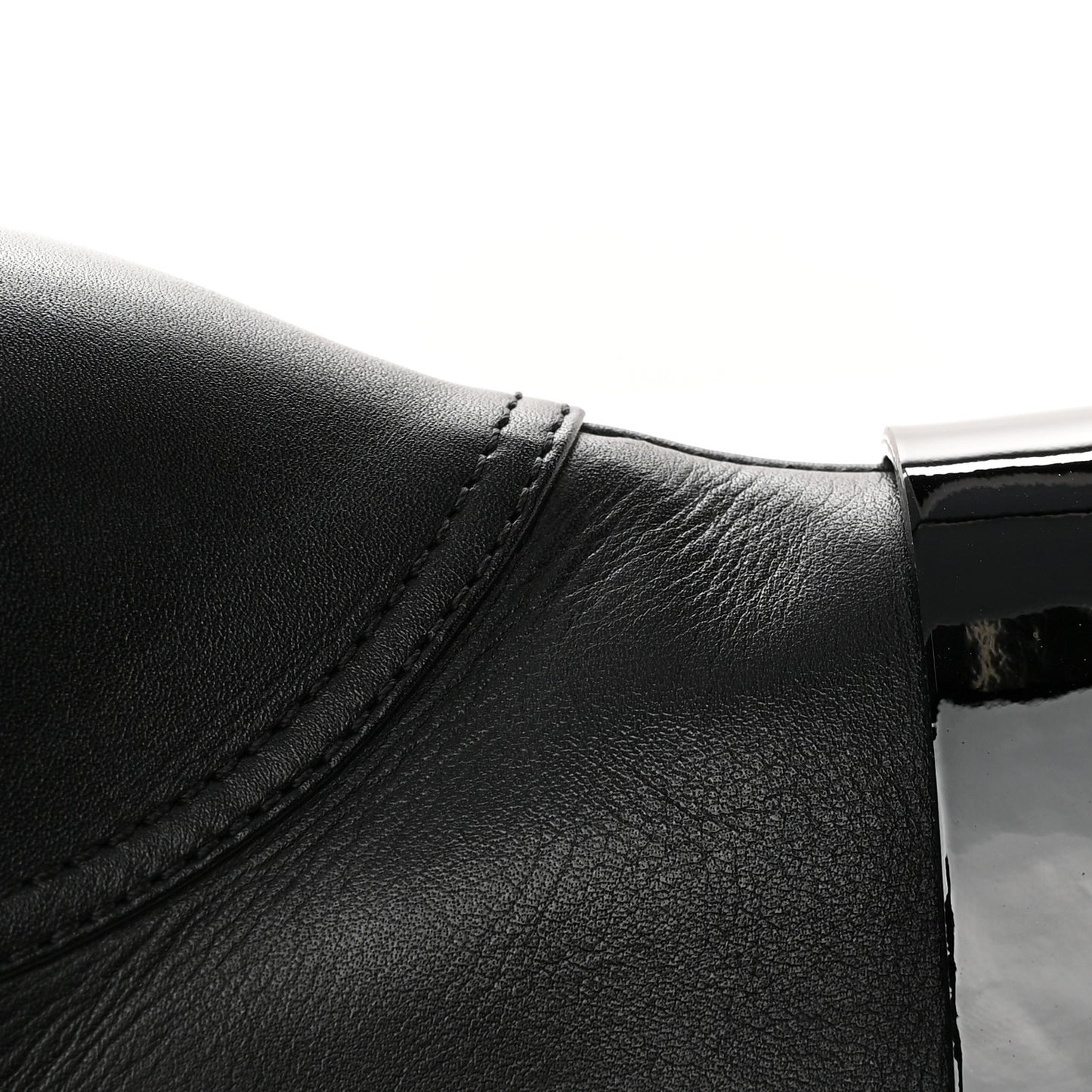 Calfskin Star Trail Ankle Boots 41 Black