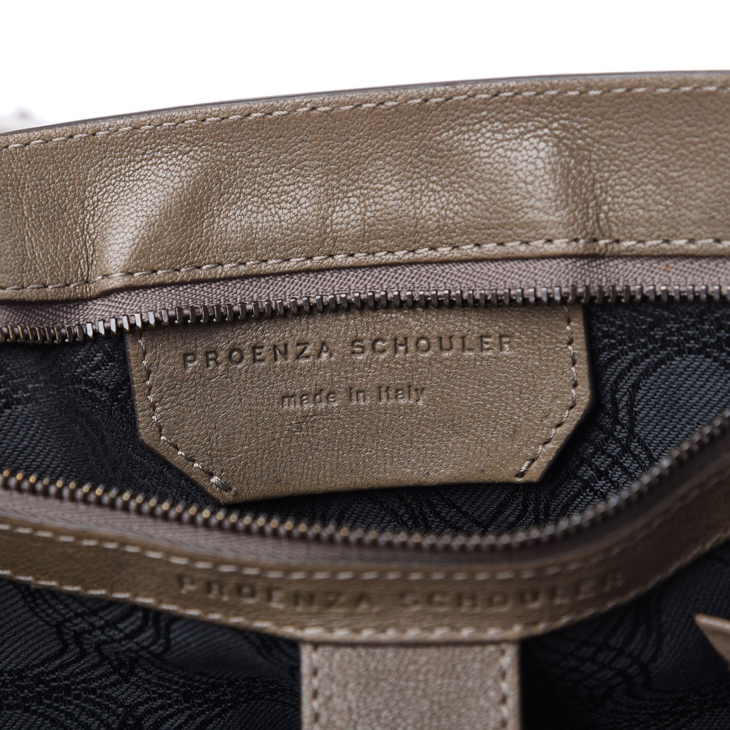 Lambskin Medium PS1 Satchel Smoke