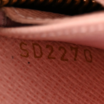 Louis Vuitton Monogram Zippy Wallet Rose Ballerine 7 of 9