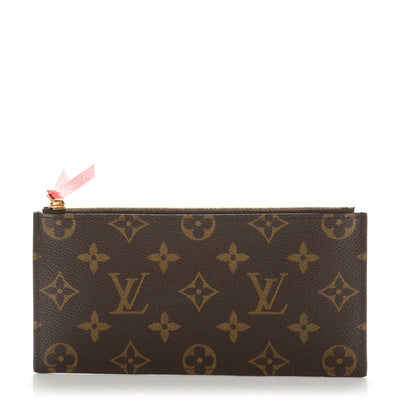 Louis Vuitton Monogram Felicie Chain Wallet Zippered Insert 1 of 6