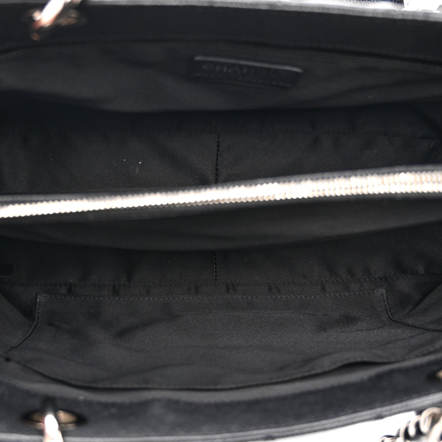 Chanel Caviar Quilted Grand Shopping Tote GST Black 5 of 10