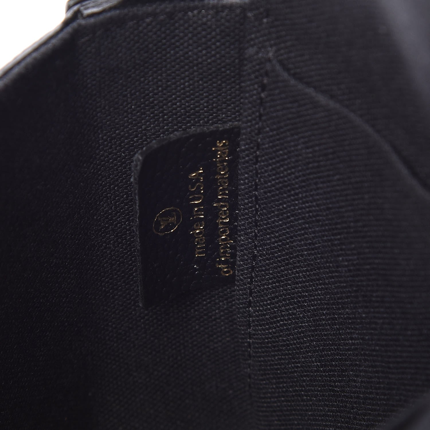 Louis Vuitton Empreinte Pochette Felicie Chain Wallet Black 9 of 9