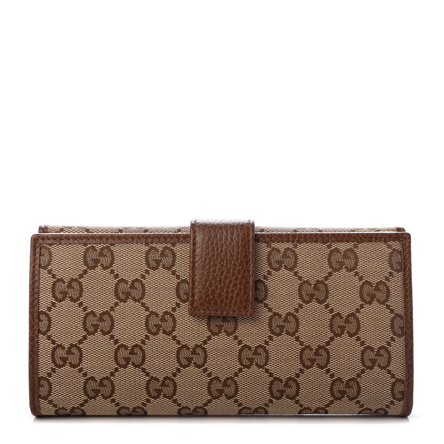 Monogram Continental Flap Wallet Brown