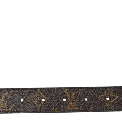 Louis Vuitton Calfskin Monogram 30mm LV Initiales Reversible Belt 90 36 Black 3 of 5