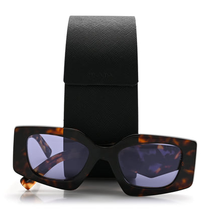 Prada Acetate Symbole Sunglasses SPR15Y Tortoise 7 of 7