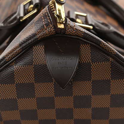 Louis Vuitton Damier Ebene Speedy 30 7 of 9
