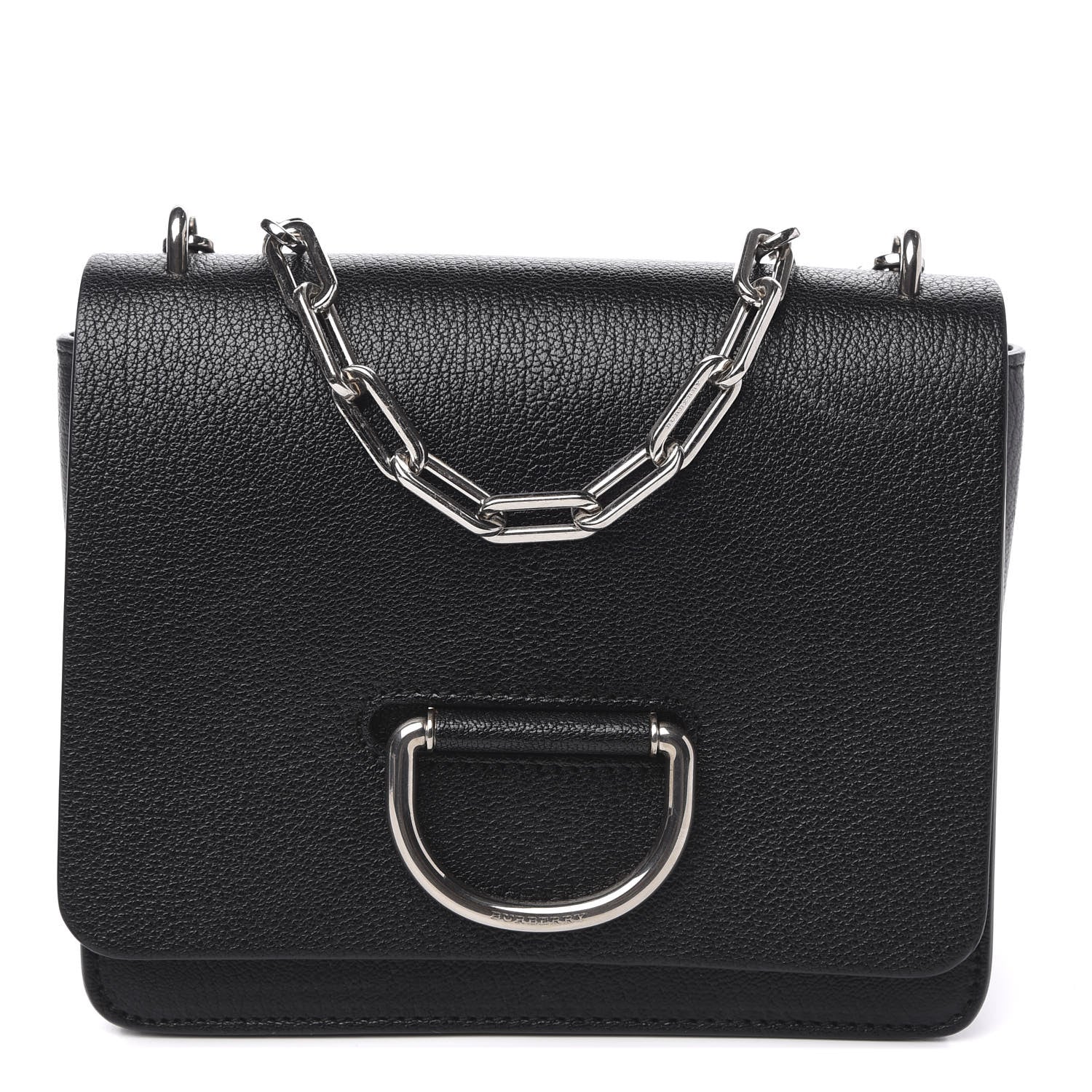 Burberry Goatskin Small D-Ring Bag Black 1 of 10