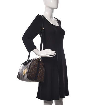 Louis Vuitton Monogram My World Tour Speedy Bandouliere 30 Black 2 of 10
