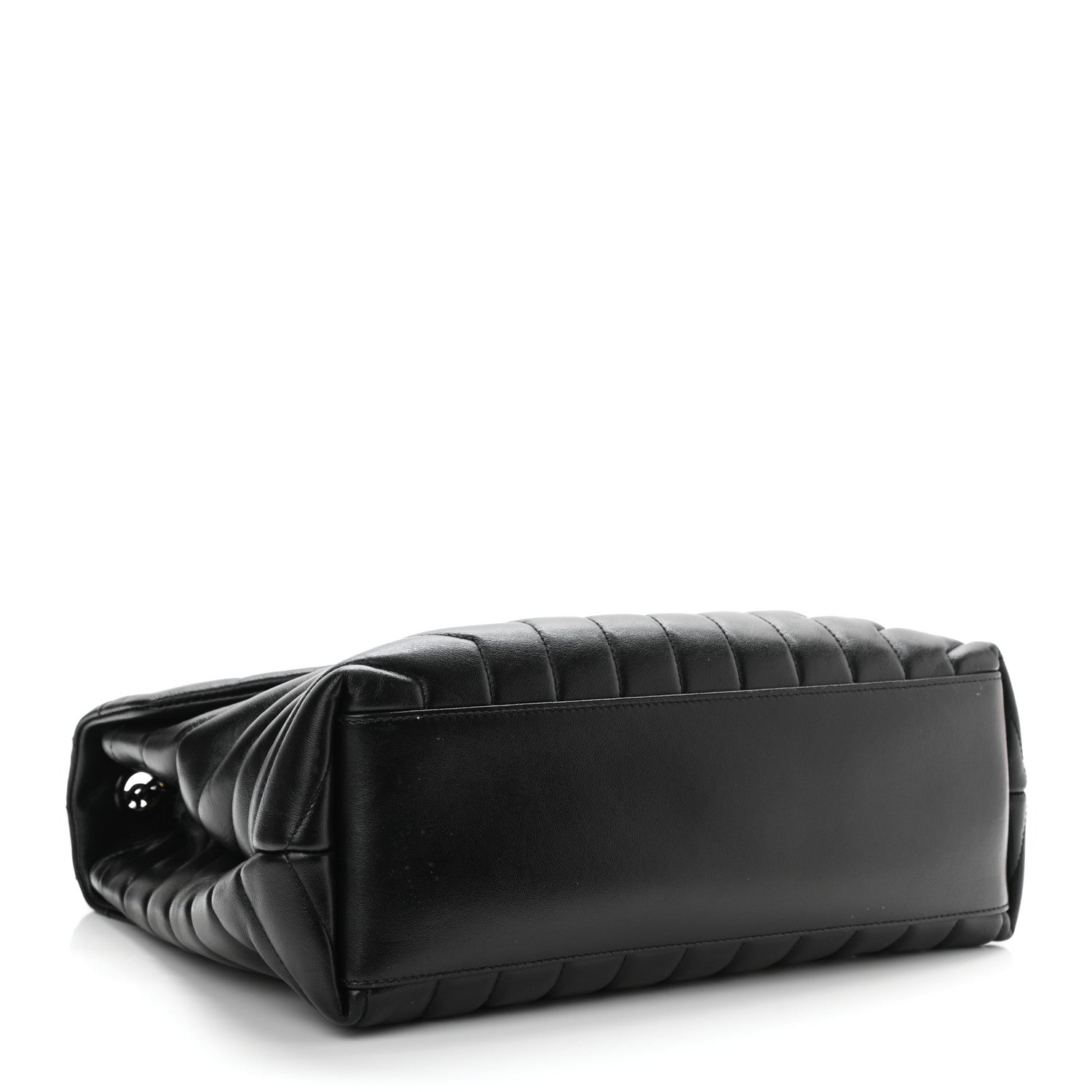 Saint Laurent Calfskin Y Quilted Monogram Medium Loulou Chain Satchel Black 4 of 8
