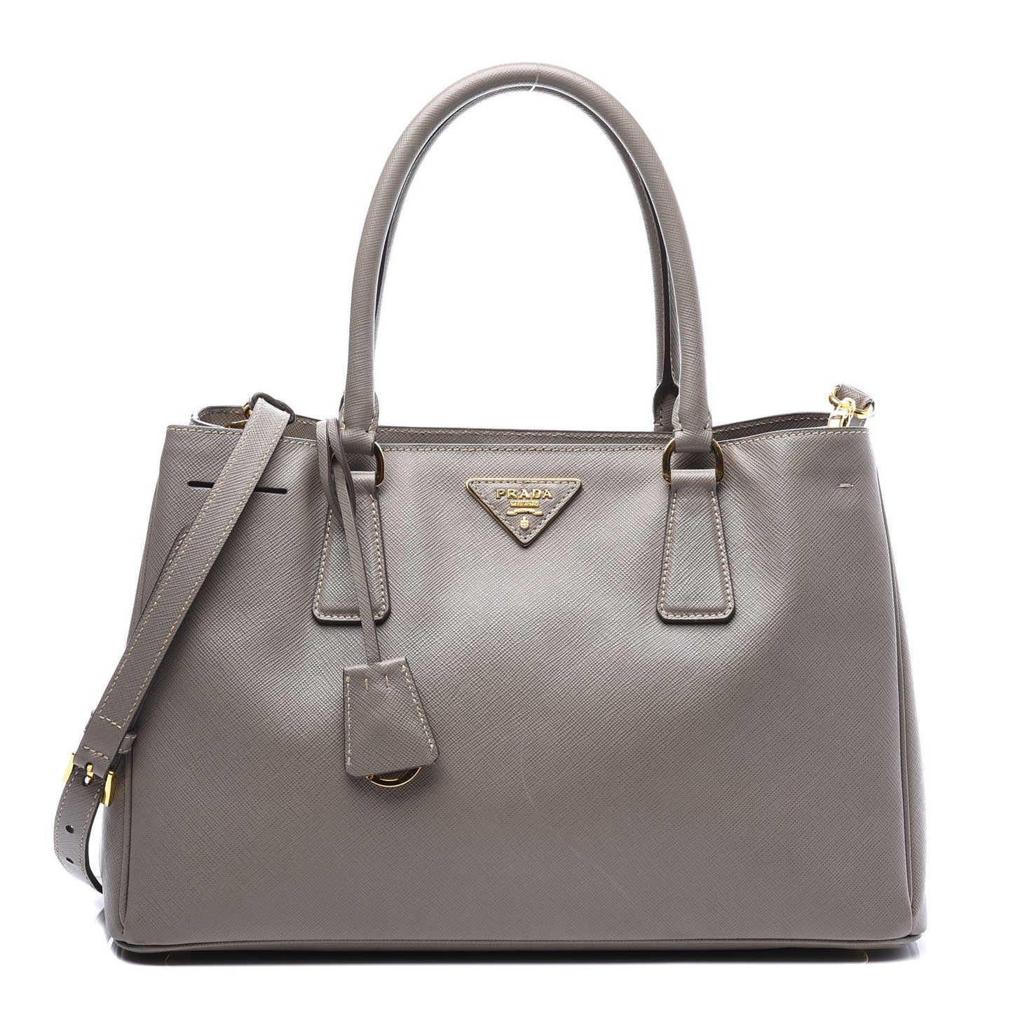 Saffiano Lux Medium Tote Marmo