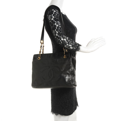 Chanel Lambskin CC Shoulder Bag Black 2 of 8