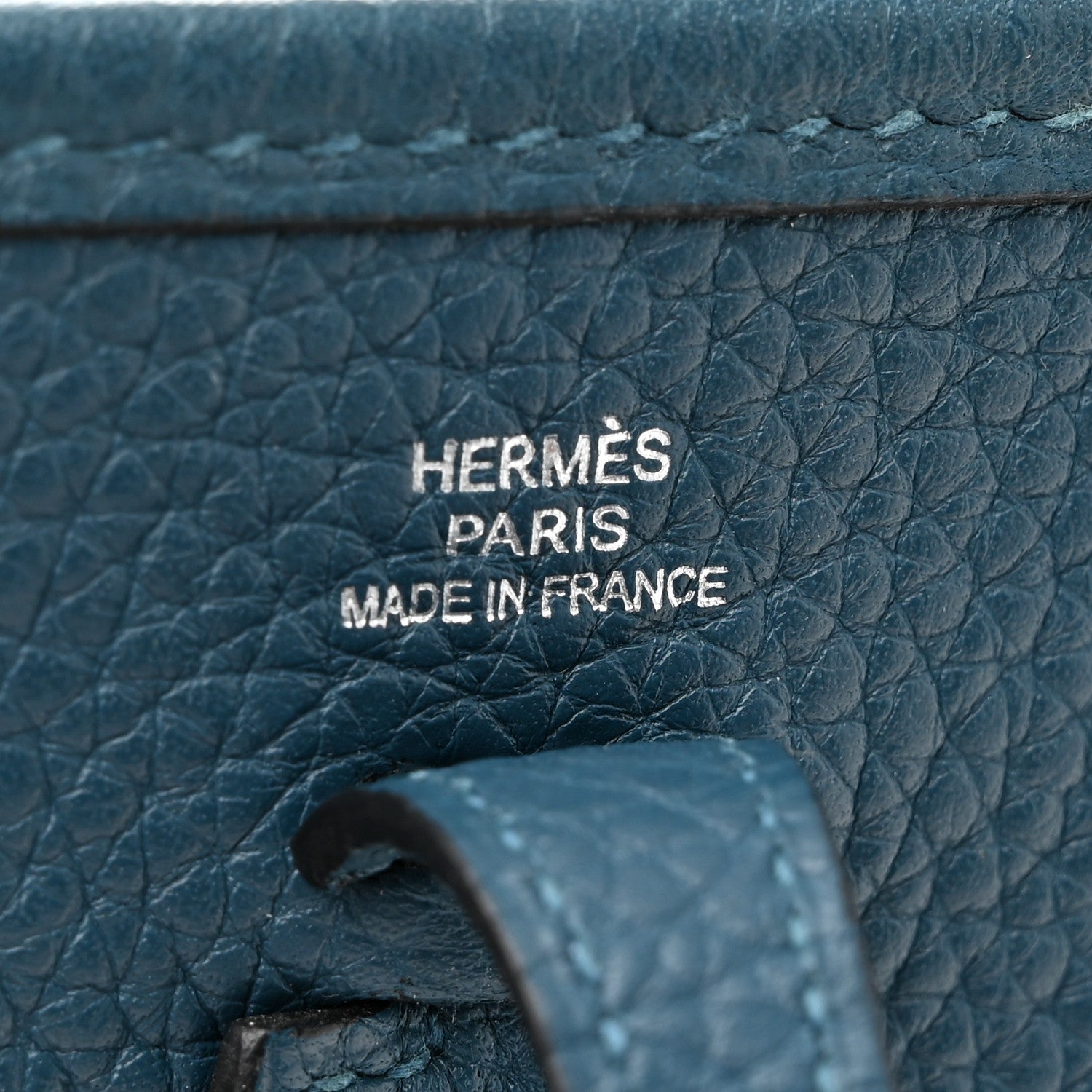 Hermes Taurillon Clemence Amazone Evelyne TPM Colvert Turquoise 6 of 10