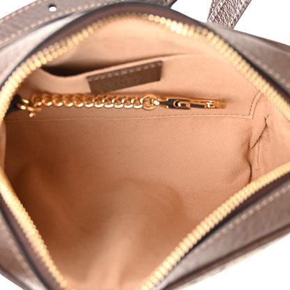 Gucci GG Supreme Monogram Web Mini Ophidia Shoulder Bag Brown 9 of 16