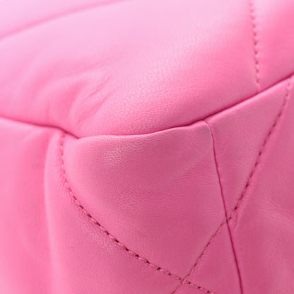 Chanel Lambskin Quilted Medium Chanel 19 Flap Pink 11 of 20