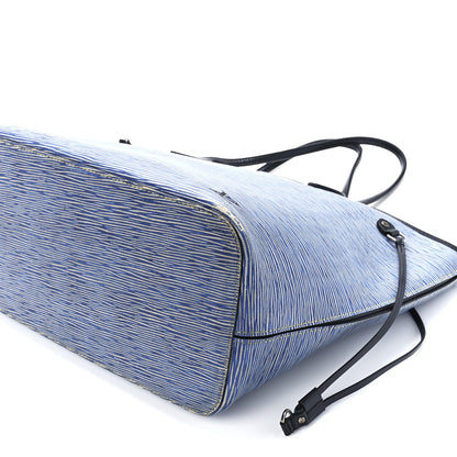 Louis Vuitton Epi Neverfull MM Denim Light 15 of 15