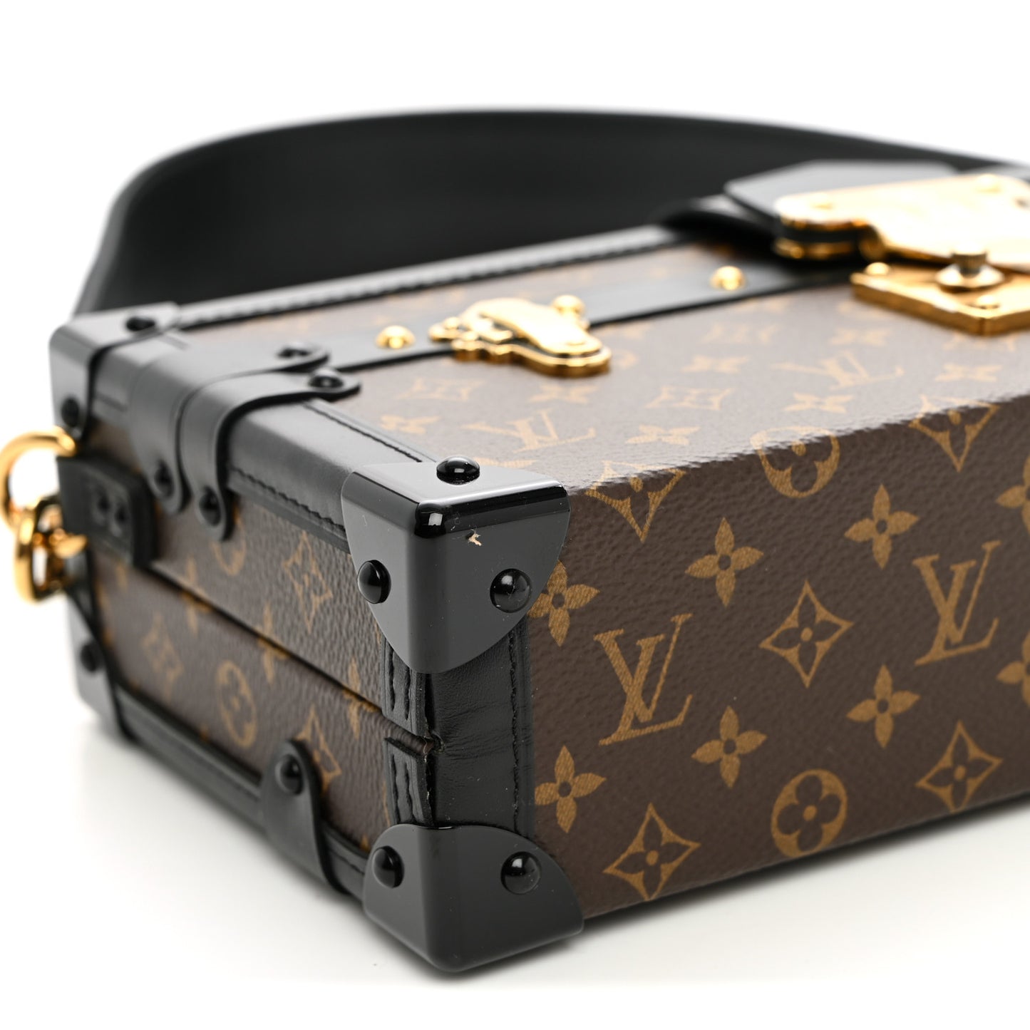 Monogram Petite Malle East West Black