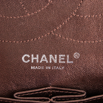 Chanel Metallic Aged Calfskin Quilted 2.55 Reissue 227 Flap Bronze 6 of 7