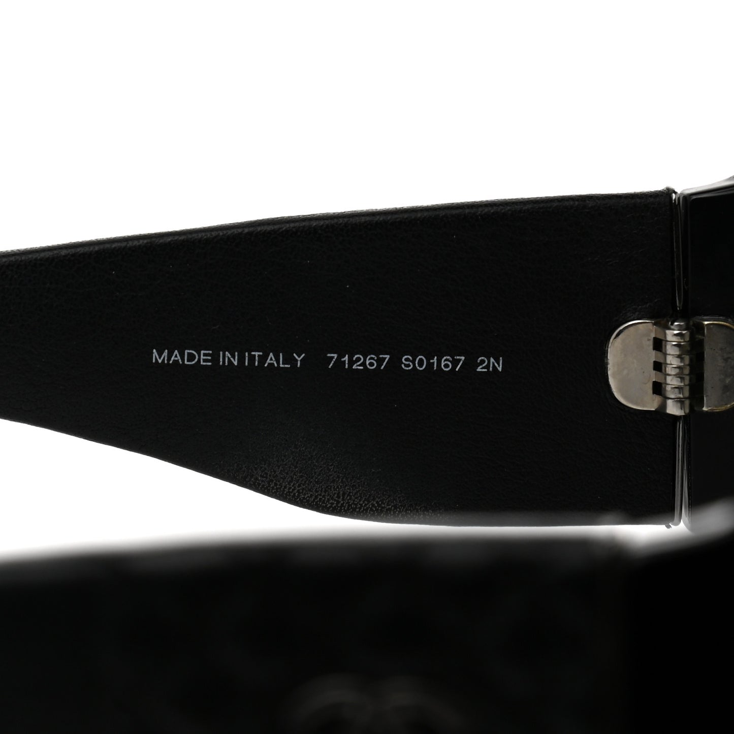 Lambskin Shield Quilted Sunglasses 71267 Black