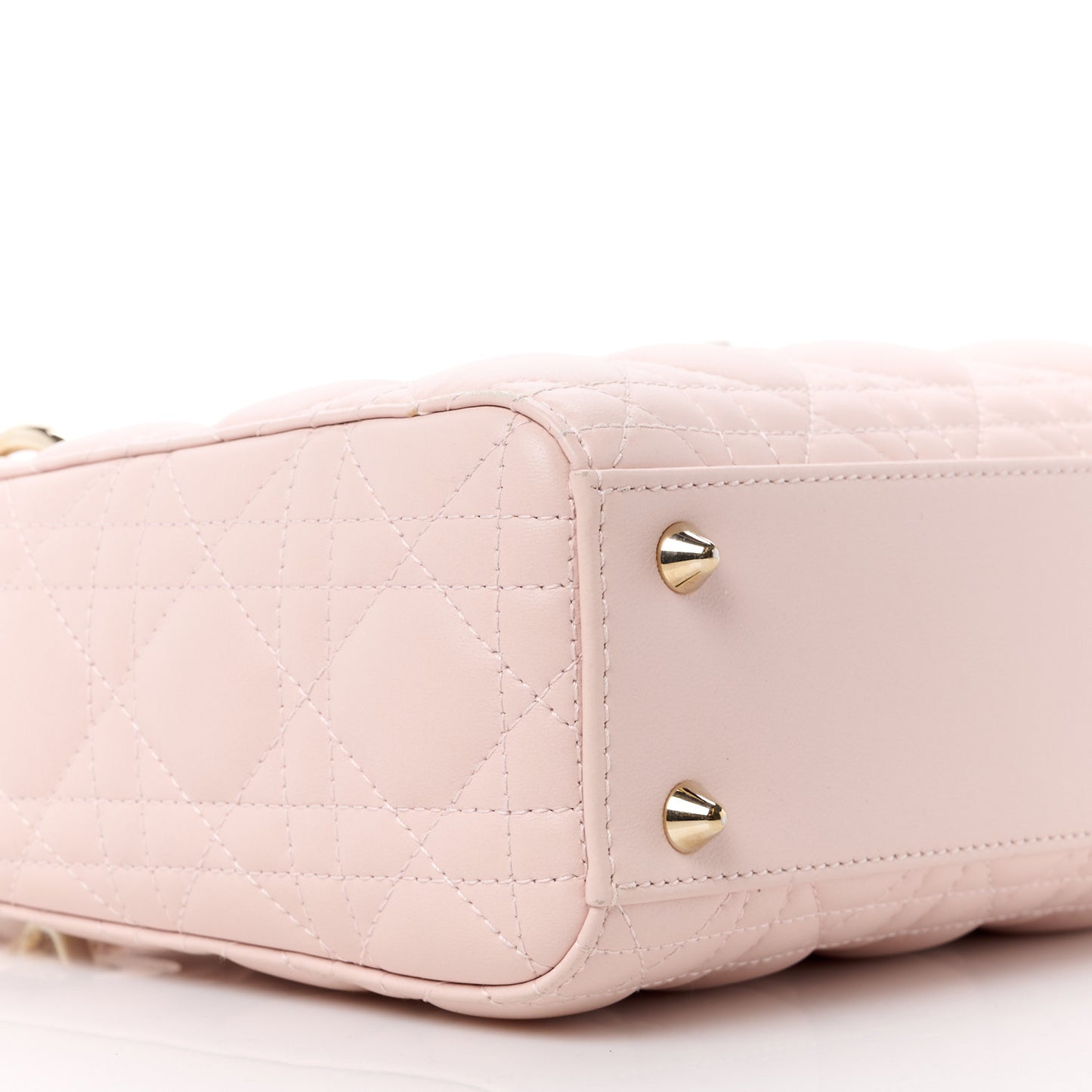 Lambskin Cannage Small My ABCDior Lady Dior Pink