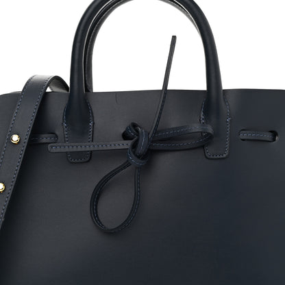 Mansur Gavriel Calfskin Mini Sun Bag Blu 10 of 19