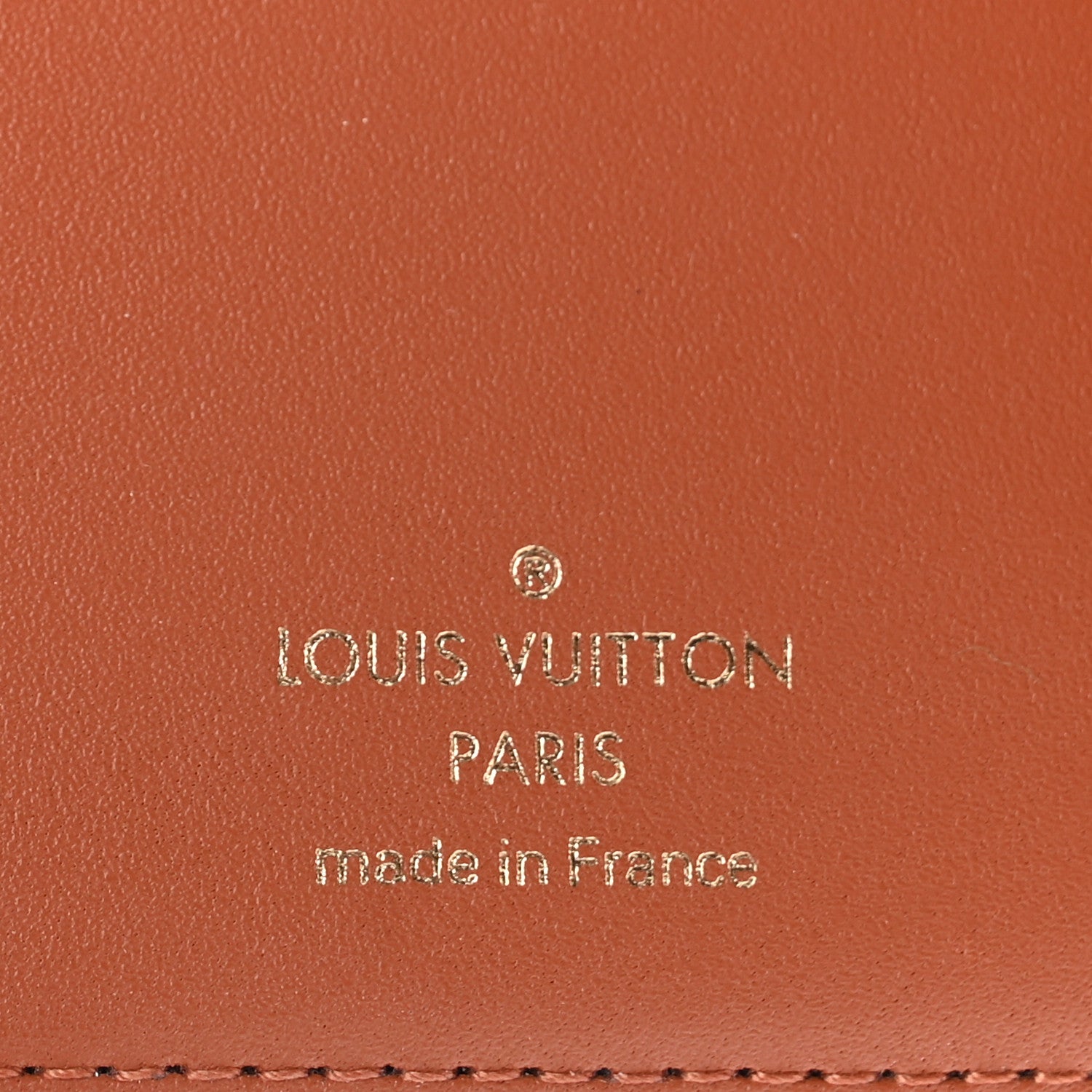 Louis Vuitton Monogram Flower Lock Compact Wallet Caramel 6 of 8
