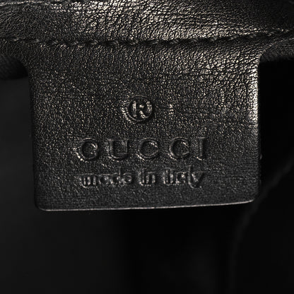 Gucci Calfskin Large Horsebit Chain Hobo Black 6 of 10