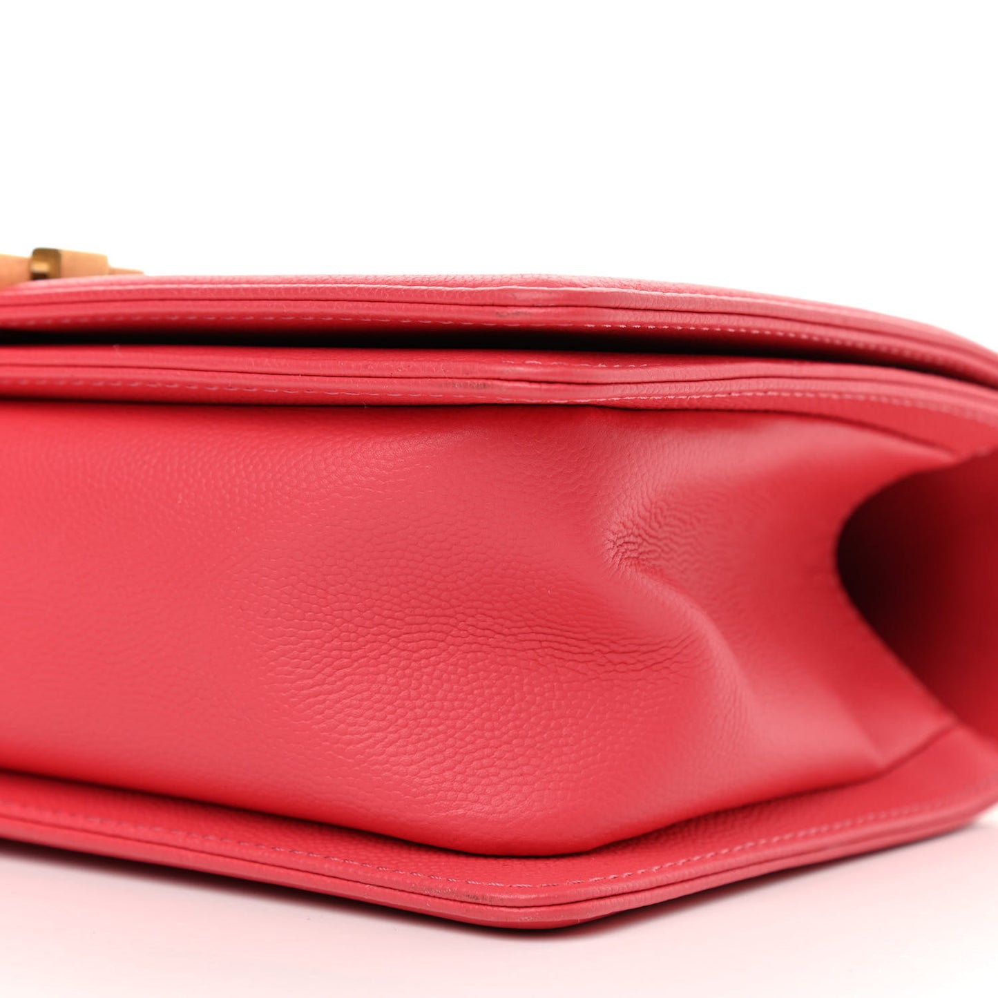 Caviar Quilted Medium Boy Flap Pink