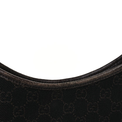 Gucci Monogram Medium New Britt Hobo Dark Brown 10 of 10