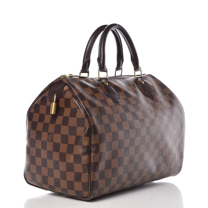 Louis Vuitton Damier Ebene Speedy 30 3 of 7