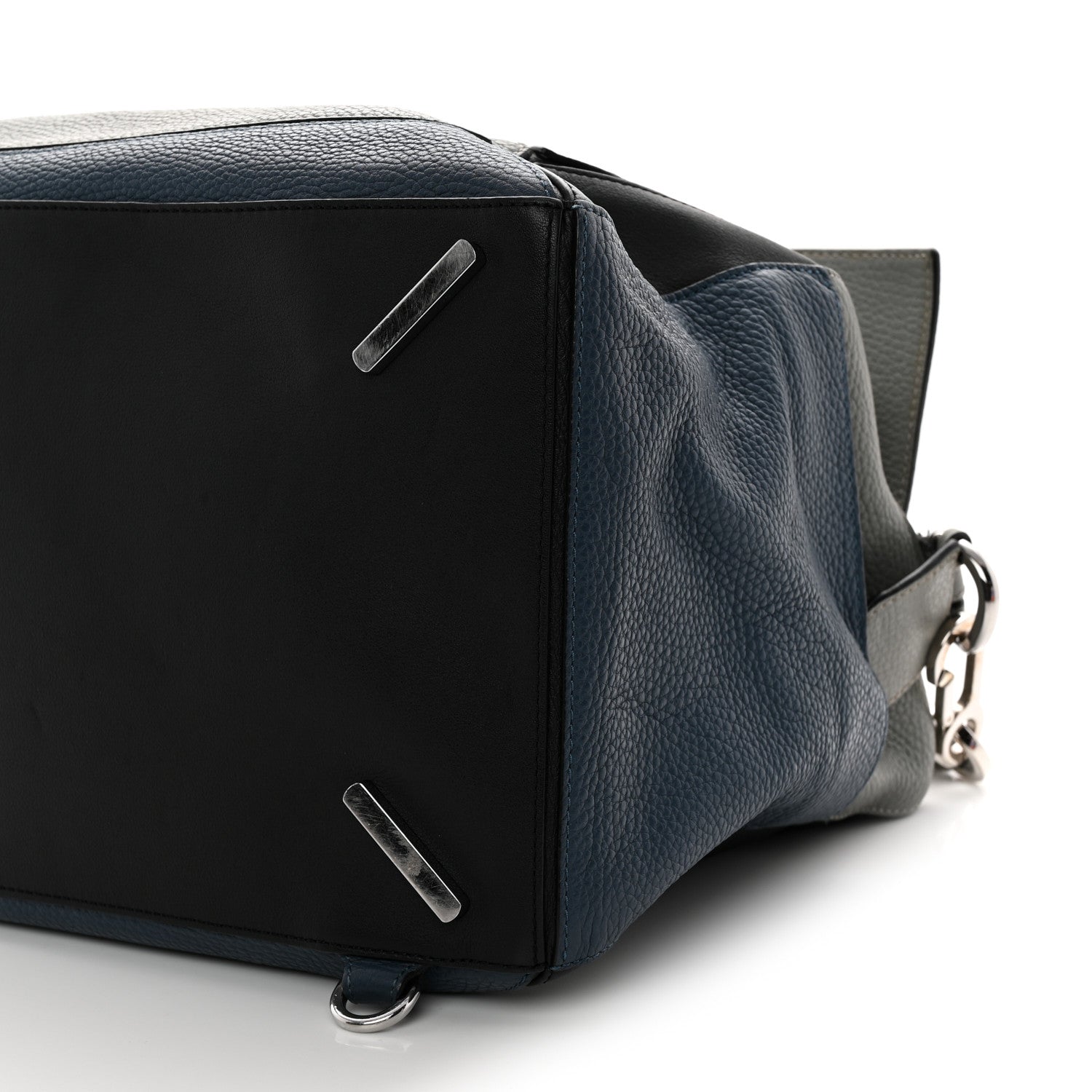 Loewe Calfskin Puzzle Bag XL Grey Blue 9 of 10