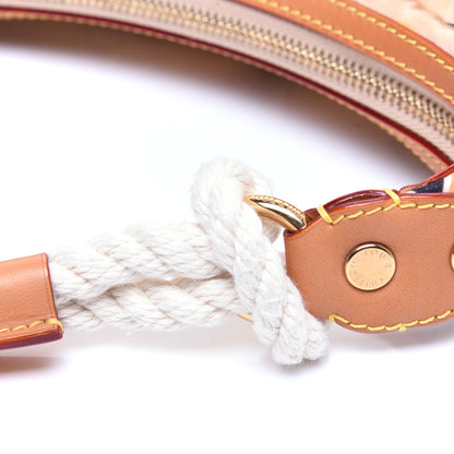 Louis Vuitton Nylon Monogram Cruise Bulles PM Beige 14 of 15