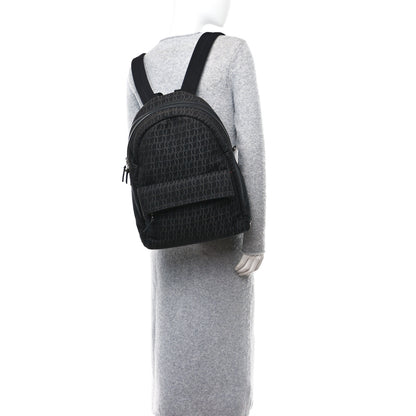 Christian Louboutin Logo Jacquard Zip N Flap Backpack Black 2 of 13