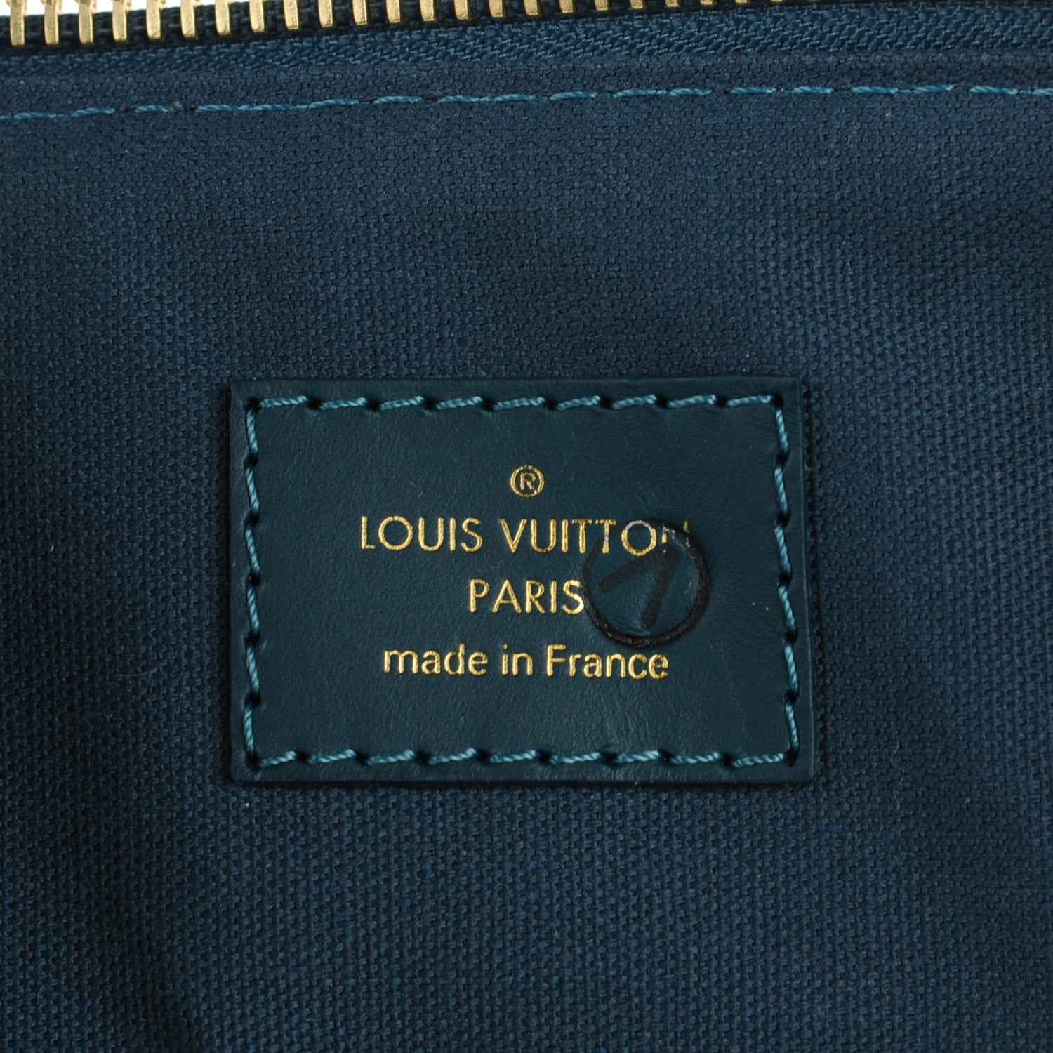 Louis Vuitton Damier Couleurs Mobil Cyan 6 of 7