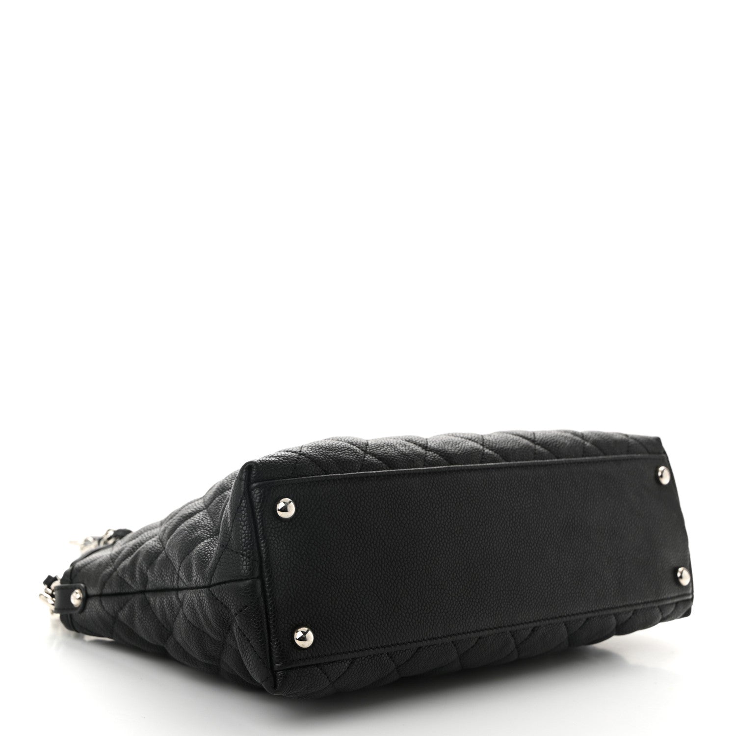 Chanel Caviar Quilted French Riviera Hobo Black 4 of 10