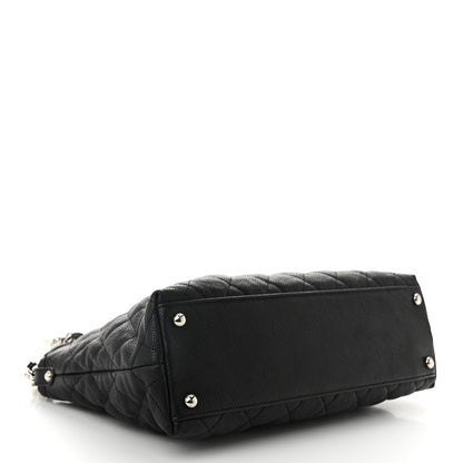 Chanel Caviar Quilted French Riviera Hobo Black 4 of 10