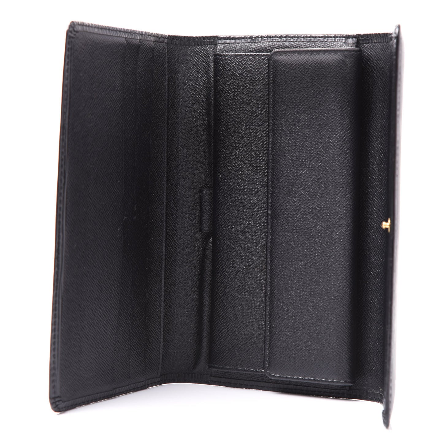 Epi Porte Tresor International Wallet Black